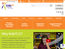 Tablet Screenshot of kidstlc.org